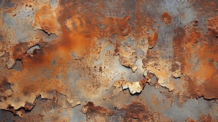 Rust Metal Texture Background. Generative AI