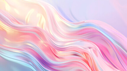 3d abstract colorful  background with waves