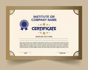 Employee of the Month certificate template