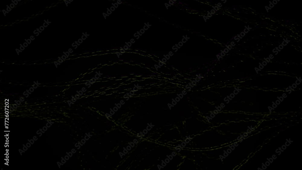 Poster abstract background with tangled chains