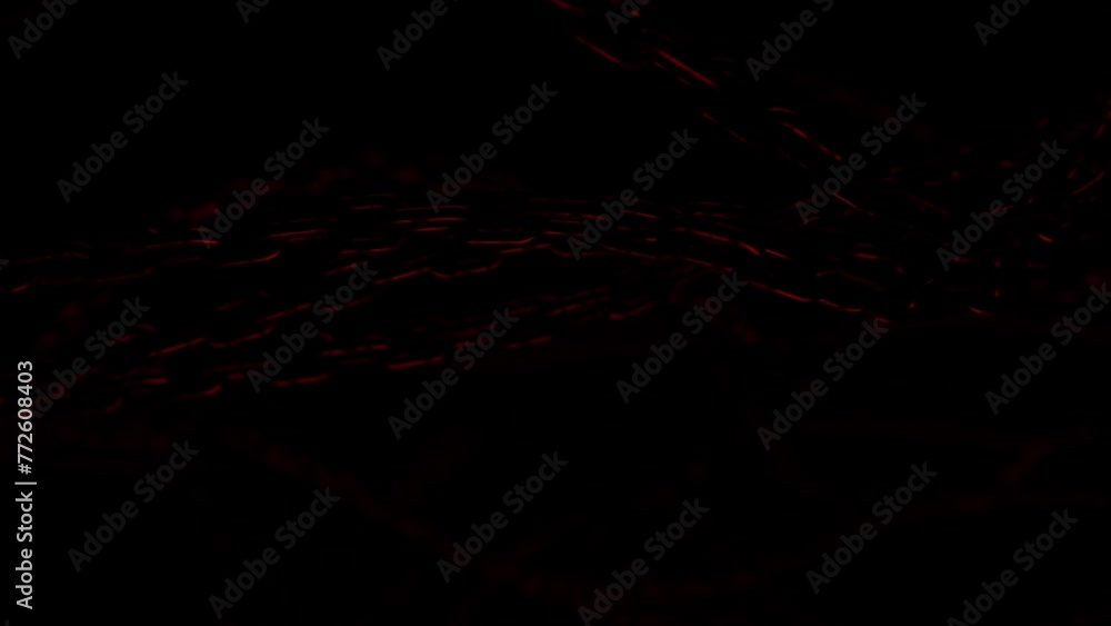 Poster abstract background with tangled chains