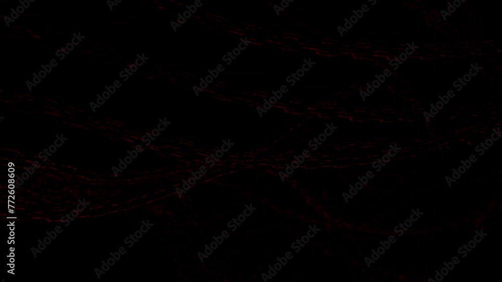 Poster abstract background with tangled chains