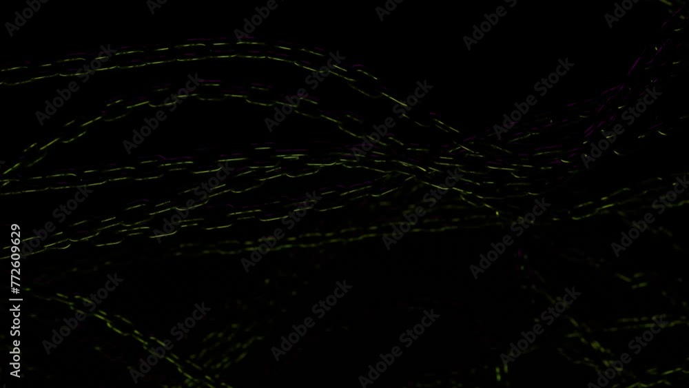 Poster abstract background with tangled chains