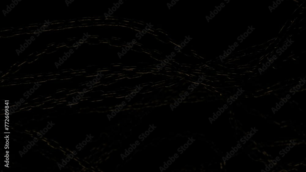 Poster abstract background with tangled chains