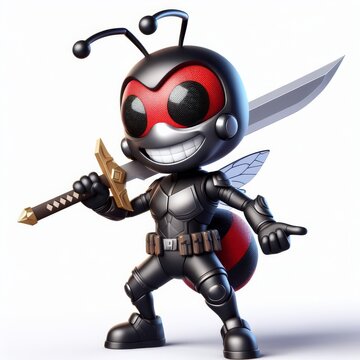 ant with a sword