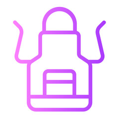 apron gradient icon