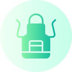 apron gradient icon