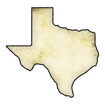 recommend clip art: state of texas shape with aged paper fill