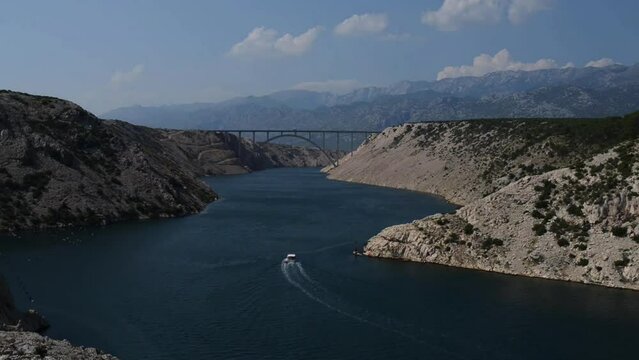 The Maslenica Bridge of Croatia