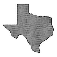 state of texas shape filled with stained and worn playing card back graphic - Texas hold 'em  poker concept - 772620018