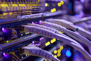 High-speed Internet, fiber-optic cable, computer connection, fiber-optic technologies, data transmission