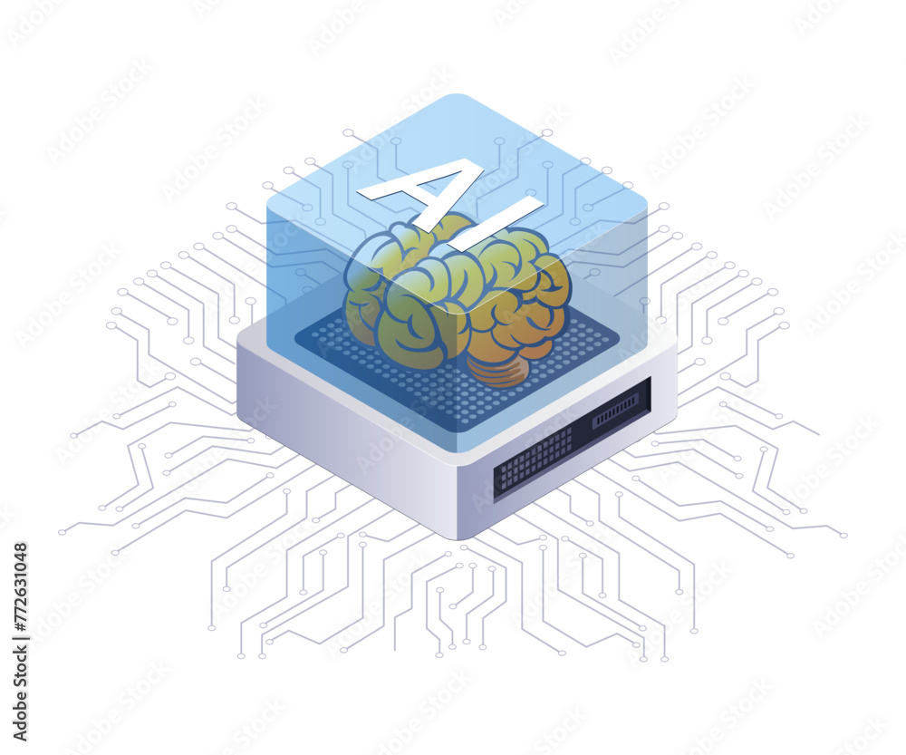 Poster the development of advanced technology artificial intelligence