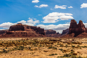 Fototapeta premium Landscape of the northern end of Glen Canyon National Recreation Area.