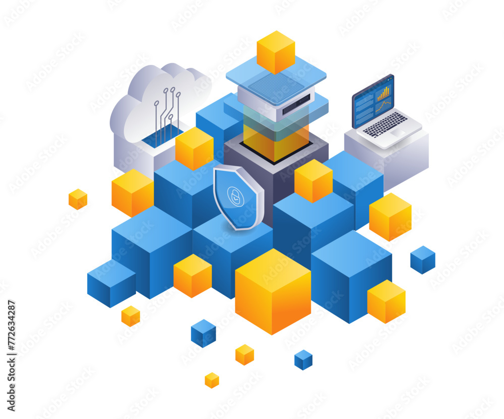 Poster security server analysis technology abstract box