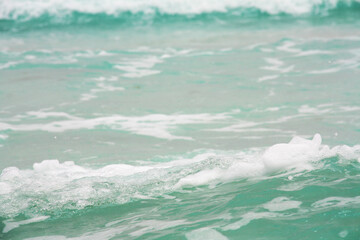 Oleaje de mar color Turquesa.