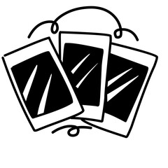 Doodle Style Photo Cards