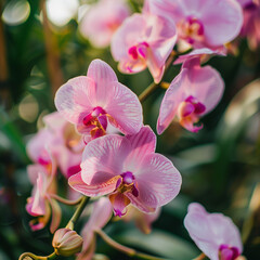 Orchidées en Floraison Lors d'un Voyage Exotique