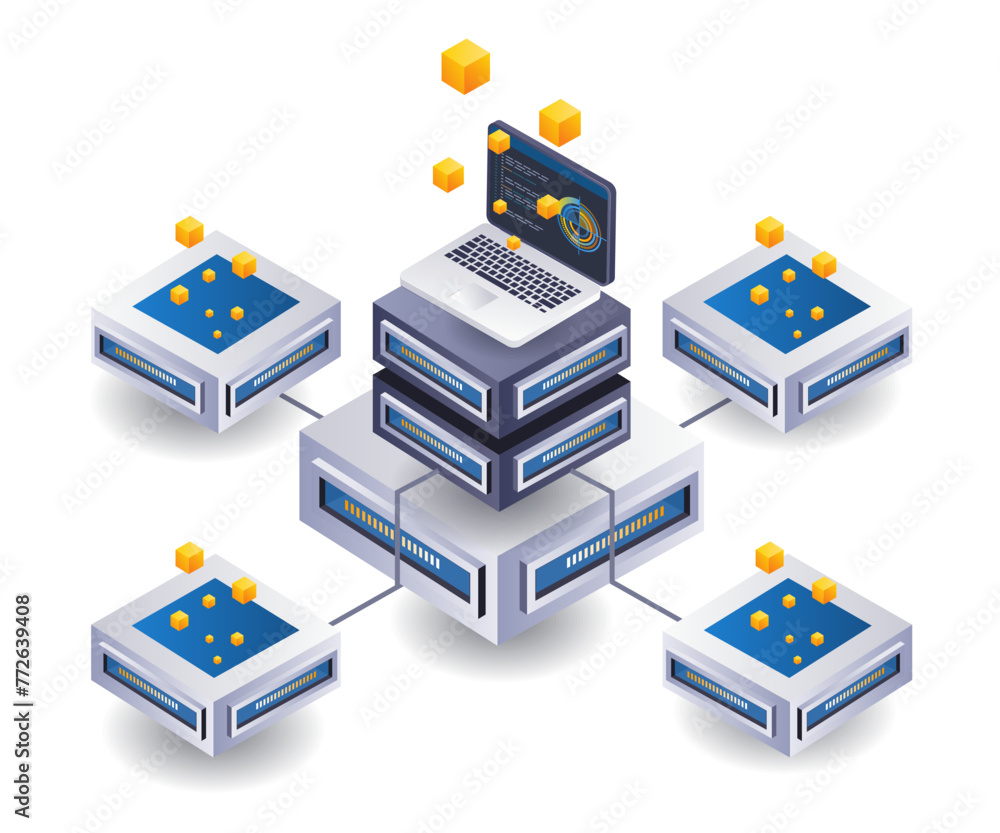 Poster management business blockchain server technology