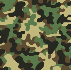 Camuflagem militar abstrato verde wallpaper  - obrazy, fototapety, plakaty