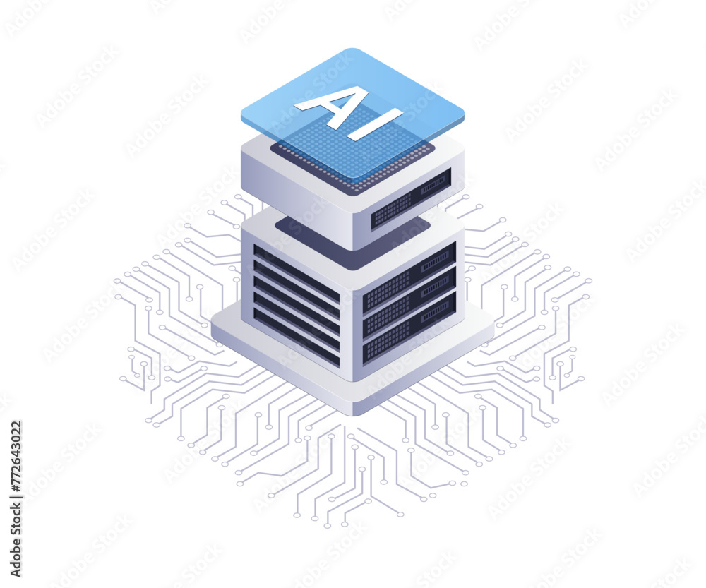 Poster Artificial intelligence technology network system