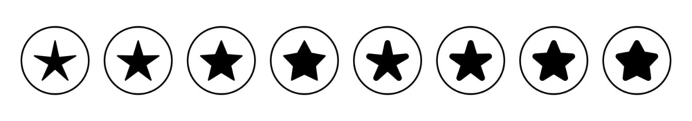 Star Icon vector illustration. rating sign and symbol. favourite star icon