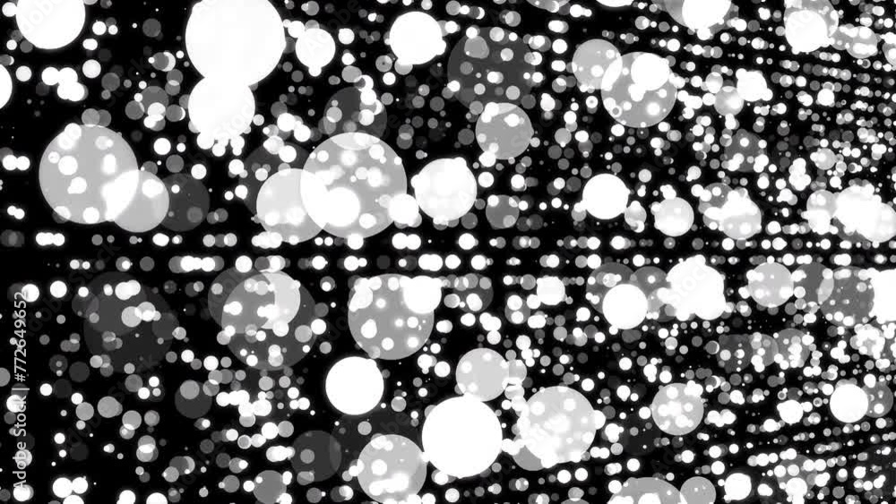 Poster digital world data space dots. computer generated 3d render