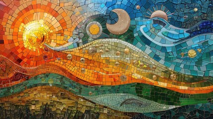 Energy mosaic: Piece by piece, witness how entrepreneurs assemble a mosaic of renewable energy solutions to illuminate the path to a brighter future.