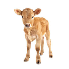Little baby Cow Isolated