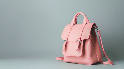 pink shopping bag  , generative ai - obrazy, fototapety, plakaty