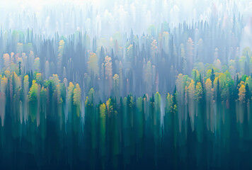 Waterfalls create an autumn wallpaper, captured with a sigma 85mm f/1.4 dg hsm art lens.