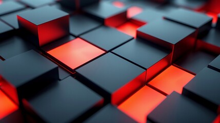 Minimalist design concept focusing on the essence of technology, with a simple yet impactful use of space and color, close-up