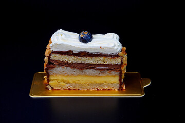 piece of chocolate cake