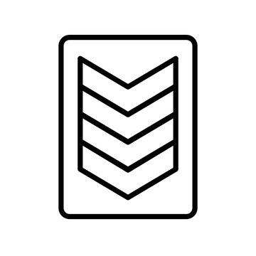 army rank icon