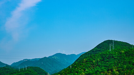 Taizhou City, Zhejiang Province - Kuocang Mountain scenery