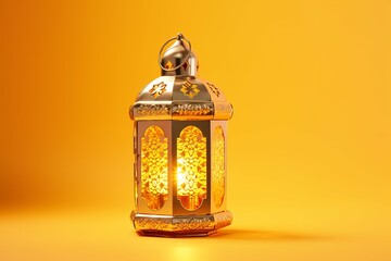 Eid mubarak and ramadan kareem greetings with islamic lantern and mosque. Eid al fitr background