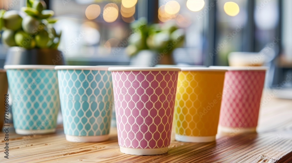 Poster these disposable cups are perfect for any event with their versatile and customizable design making 