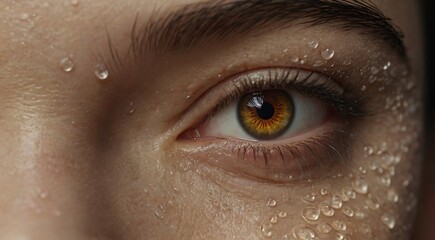 "The Enigmatic Window to the Soul: An Exploration of the Complexities and Wonders of the Human Eye"





