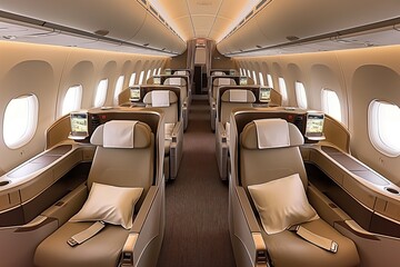 Small aircraft first class section