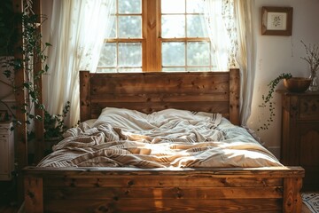 Sunny Rustic Bedroom