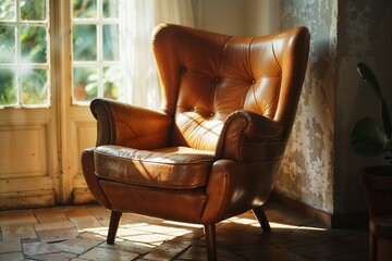 Morning in a Vintage Chair