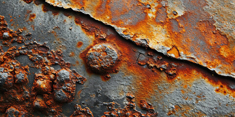 Abstract rust texture. rusty grain on metal background. Dirt overlay rust effect use for vintage image style. Old grunge copper bronze rusty texture dark black background effect. Vintage brown grungy