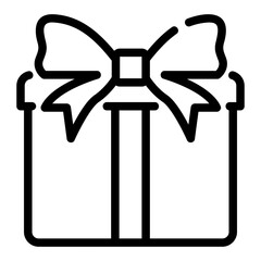 present outline icon