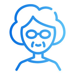 Fototapeta premium mother gradient icon