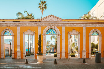 Obraz premium entrance to the town hall aguascalientes