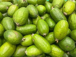 Feijoa (famous fruits in New Zealand)
