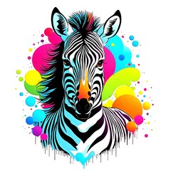 zebra and pattern