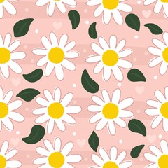 seamless pattern with flowers