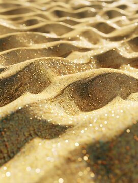 sand as a backdrop, Desert,  e-commerce background map, close-up, realistic photos of products, with metal badges on the front, close-up photo