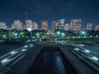 Fototapeta na wymiar 【神奈川】臨港パークからの眺め