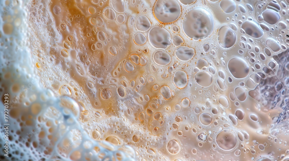 Poster a crosssection of the fallopian tubes showing the tiny hairlike structures called cilia that help tr